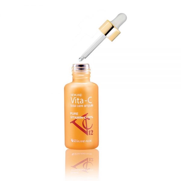 Tinh chất cô đặc dưỡng trắng da Vita-C Total Care Ampule NewLand - 1 lọ